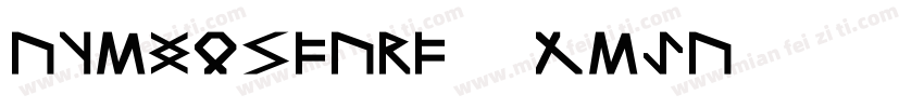 abrielsans Norma字体转换